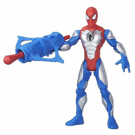 Фигурка из серии Spider-Man vs Sinister 6 - Бронированный Человек-паук c орудием, 15 см. 